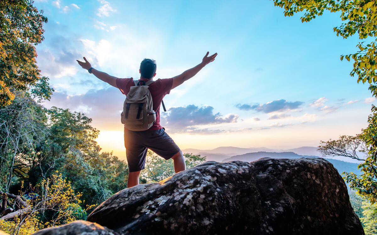 Majestätische Berge